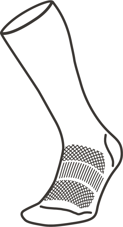 High Performance Ski Racing Sock