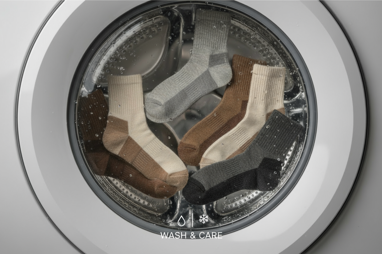 Wash and Care Moggans Merino