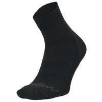Moggans Ultralight Speed Ankle socks black sock on a white background
